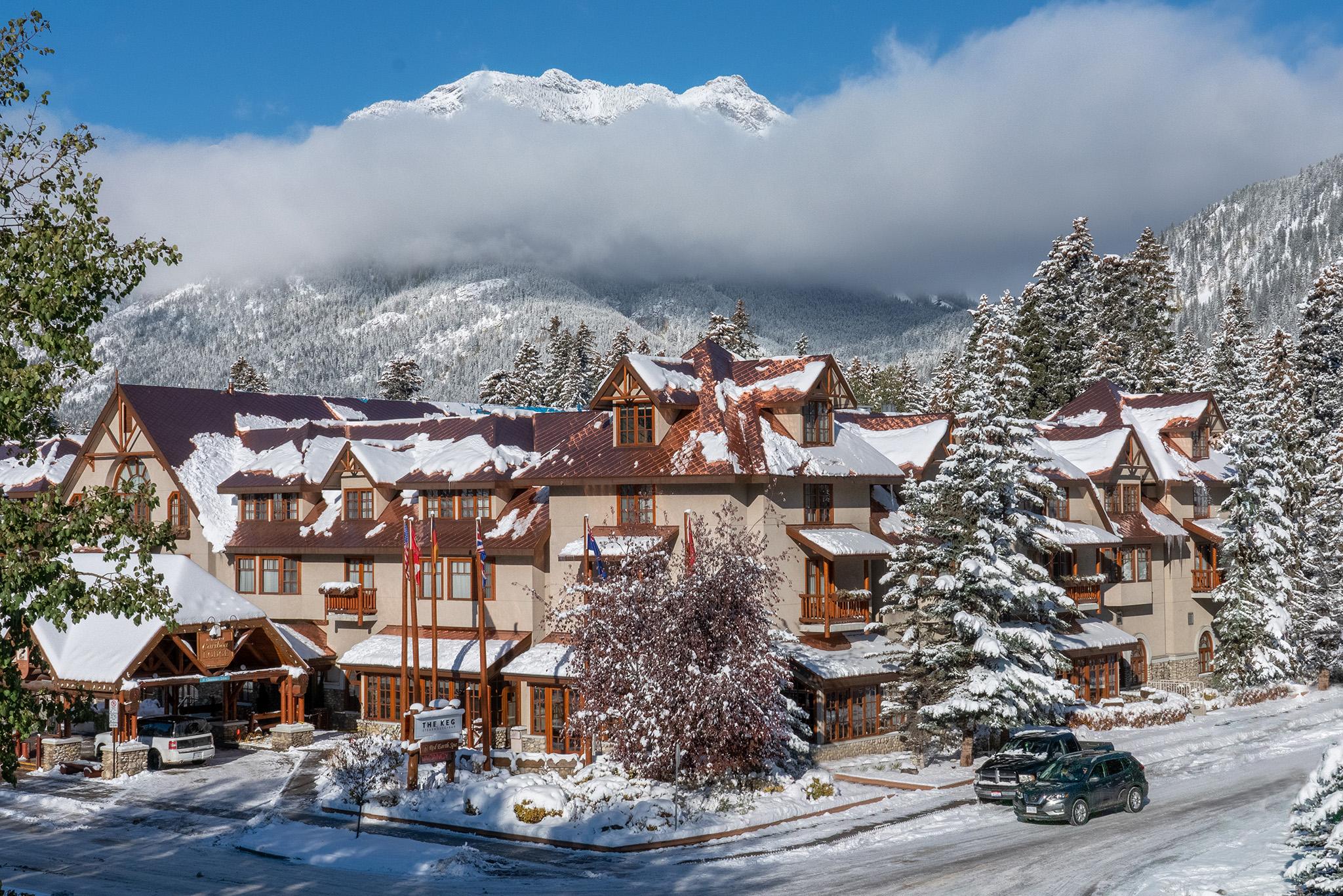 บานฟ์ คาริบู ลอดจ์แอนด์สปา Hotel แบมฟ์ ภายนอก รูปภาพ